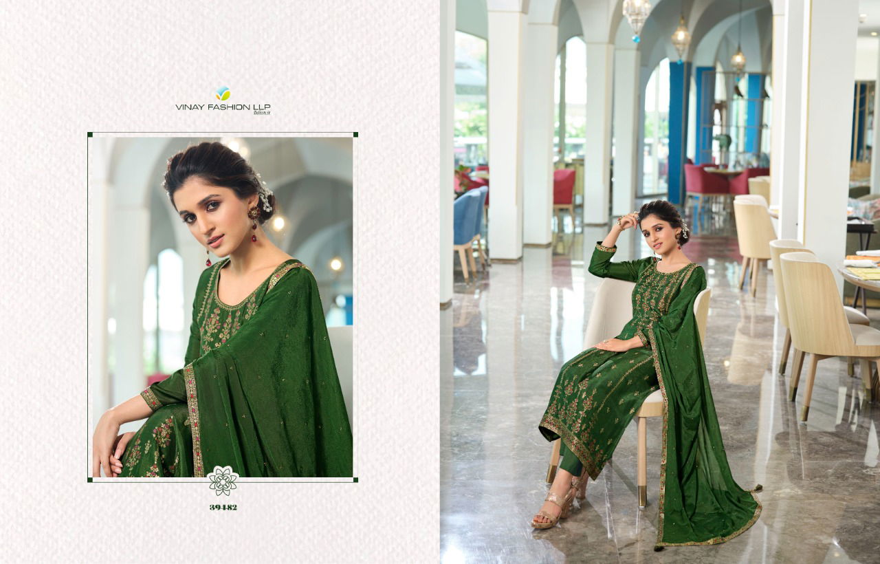 TUMBAA ZARI Heavy Wedding Wear Latest Designer Fancy Salwar Suit Collection
